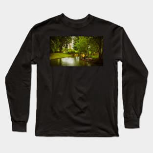 Punting in the rain Long Sleeve T-Shirt